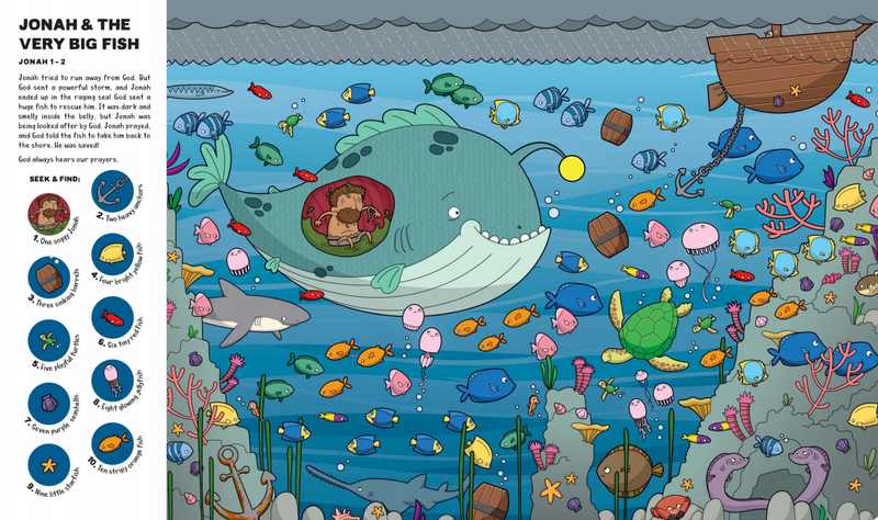 Seek and Find Old Testament Bible Stories