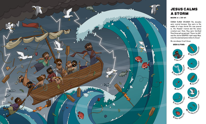 Seek and Find New Testament Bible Stories