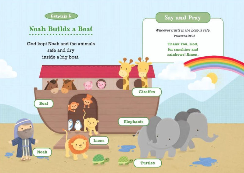 Say & Pray Bible: First Words, Stories, and Prayers