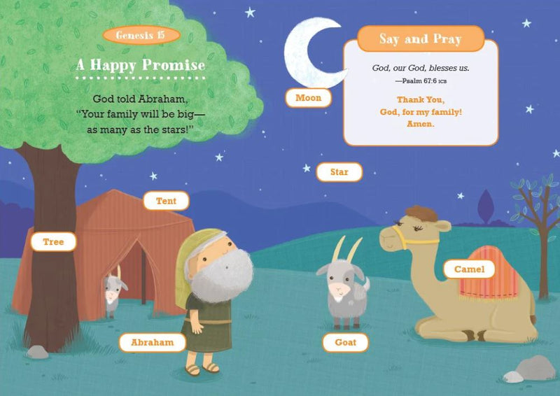 Say & Pray Bible: First Words, Stories, and Prayers