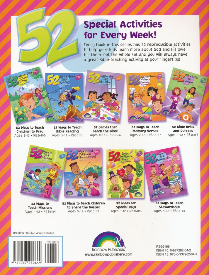 52 Games That Teach the Bible