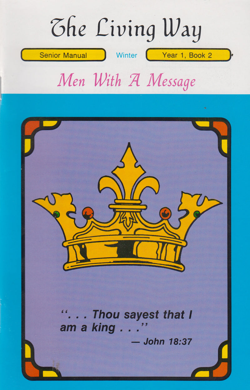 SENIOR 1-2 MAN - Men with a Message