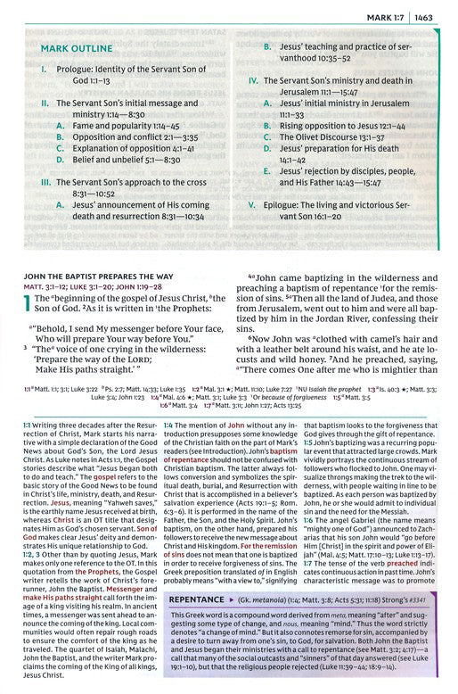 NKJV Study Bible Full-Color Edition Burgundy Bonded Leather