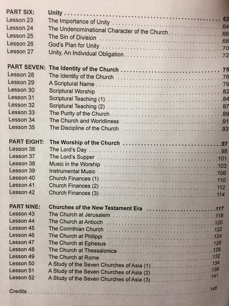 The New Testament Church