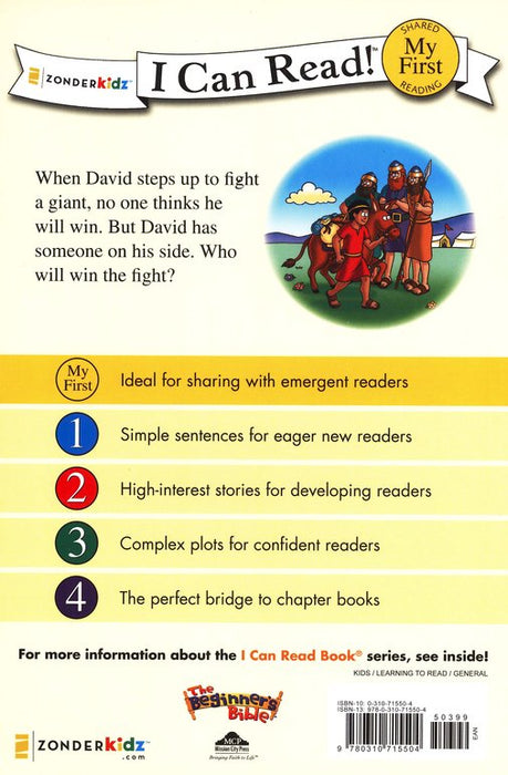 David and the Giant - I Can Read! Book
