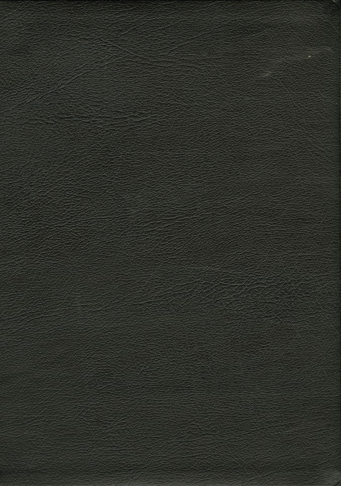 Black Genuine Leather Cover