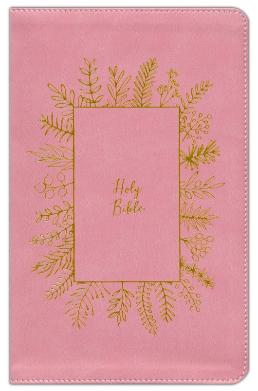 NKJV Bible for Kids, Pink Leathersoft