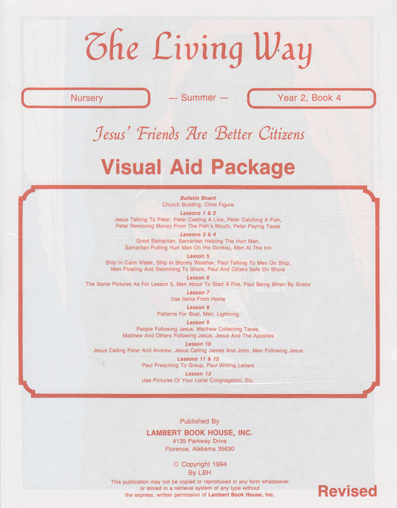 NURSERY 2-4 VIS-Jesus' Friends-Better