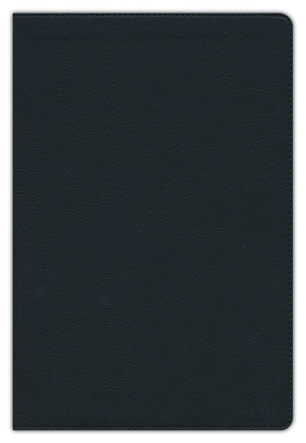 NKJV Large Print Verse-by-Verse Reference Bible Black Leathersoft