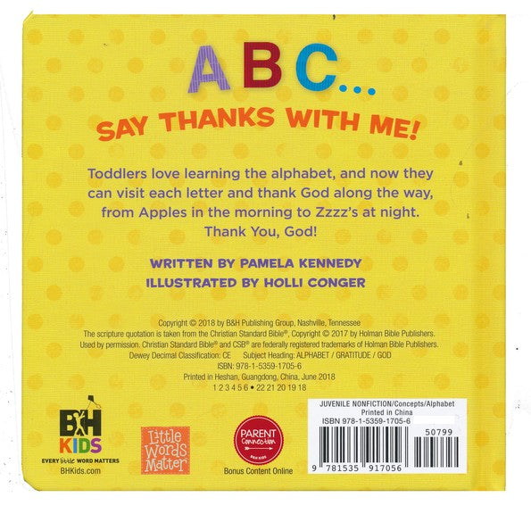 Thank You, God, from A to Z