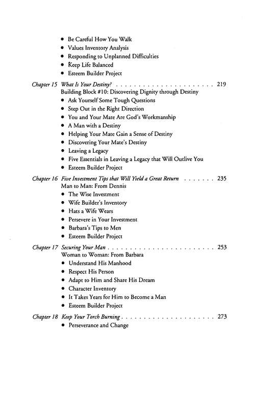 The New Building Your Mate's Self-Esteem