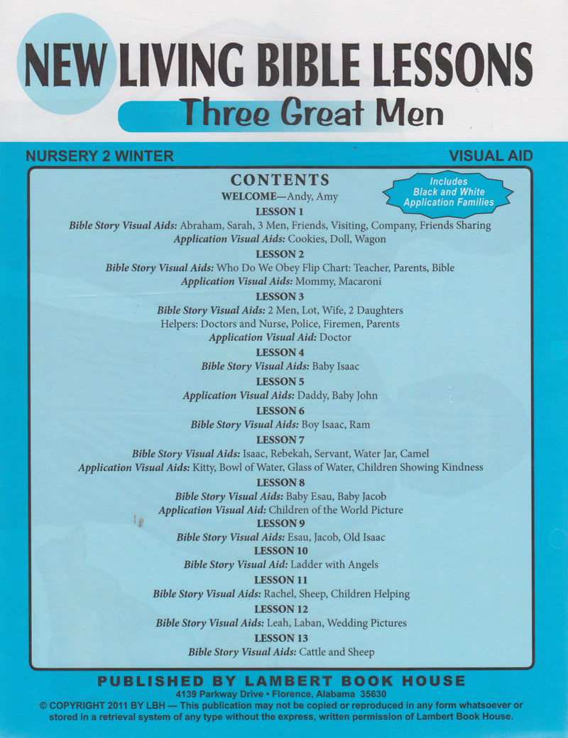 NURSERY 2-2 VIS - Three Great Men