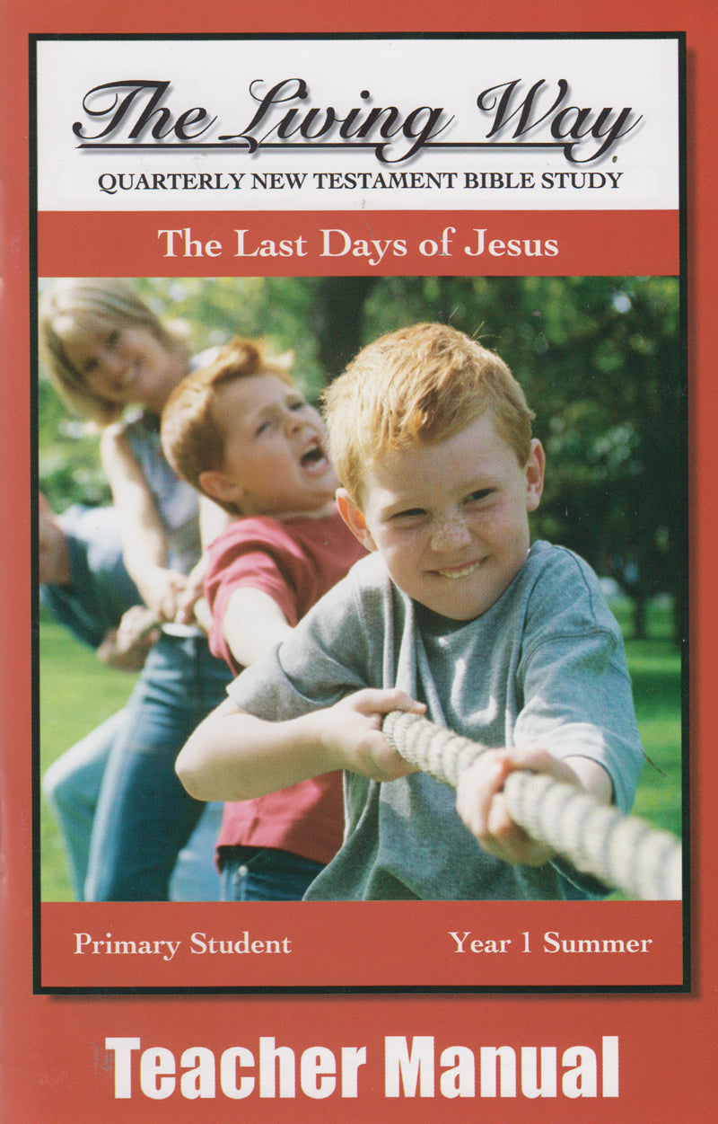 PRIMARY 1-4 MAN - Last Days of Jesus