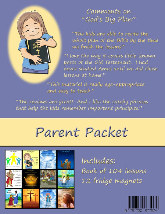 God's Big Plan: Through the Bible with Preschoolers Parent Packet
