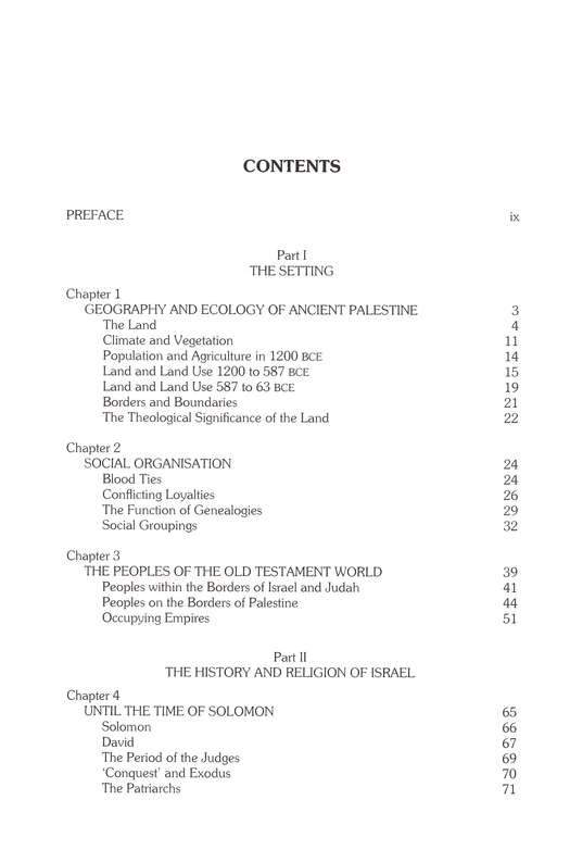 The Old Testament World