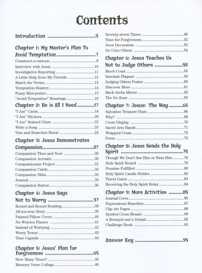 Instant Bible Lessons for Preteens: My Master's Plan