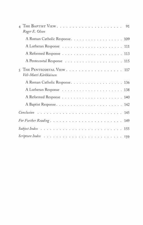 The Lord's Supper:  Five Views