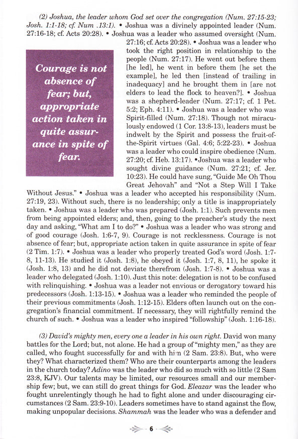 Leadership Lesson 1-6