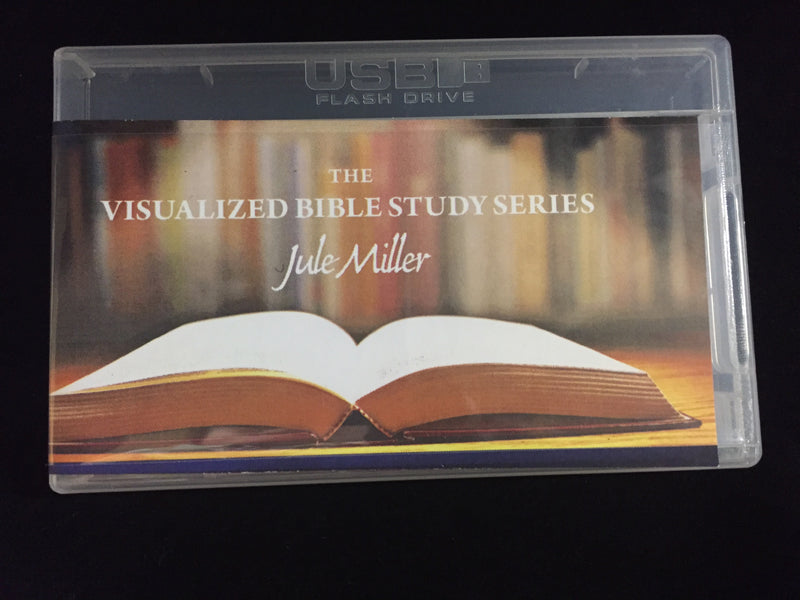 USB de la Series de Estudios Bíblicos Visualizados de Jule Miller - 5 Lecciones en 1 USB - Versión en Español (Jule Miller Visualized Bible Study Series - 5 Lessons on 1 USB - Spanish Version)