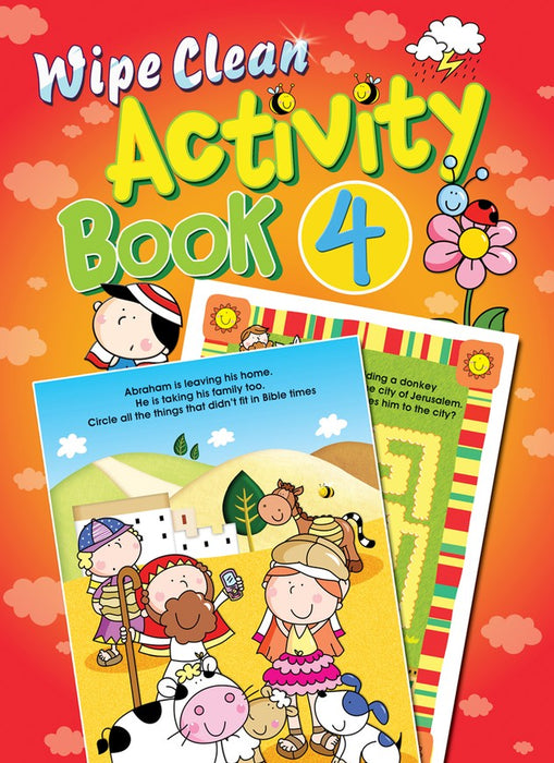 Wipe Clean Activity Book 4