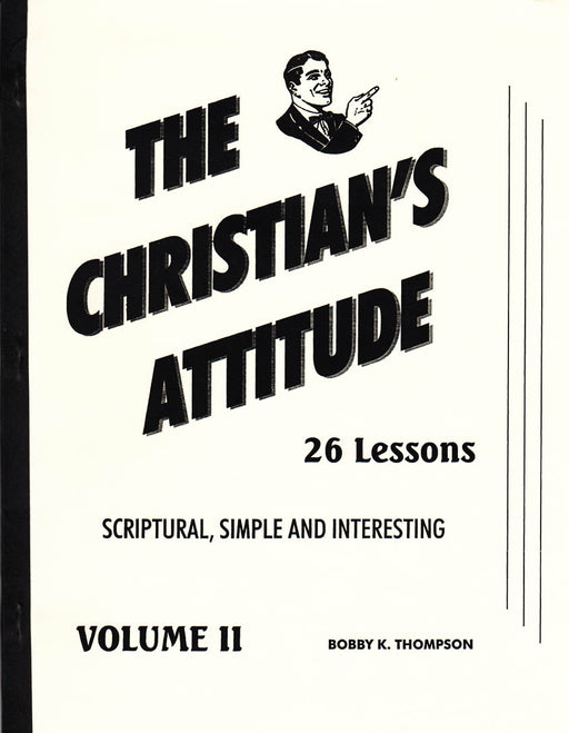 The Christian's Attitude