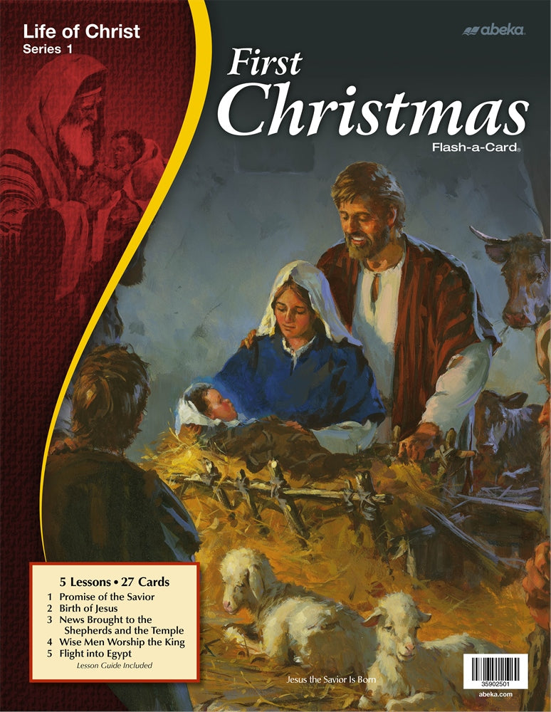 First Christmas (Life of Christ Series 1) - Abeka Flash-A-Card