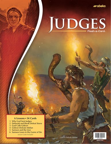 Judges Abeka Flash-A-Card
