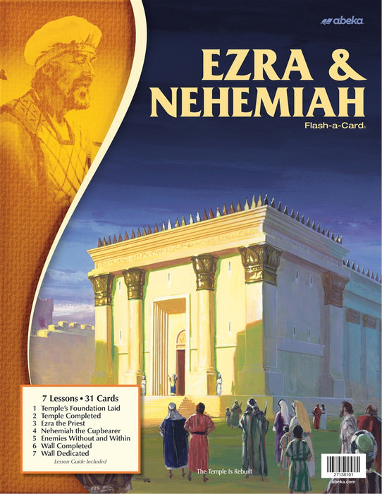 Ezra and Nehemiah - Abeka Flash-A-Card