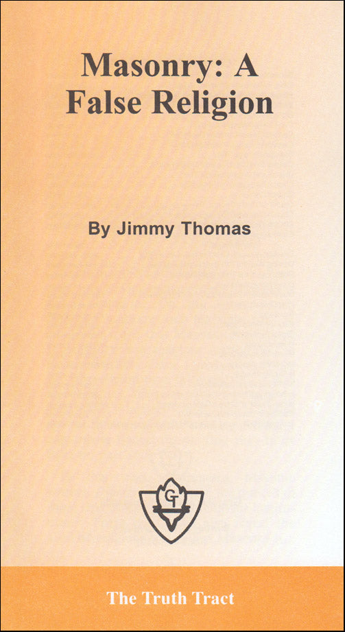 Masonry: A False Religion