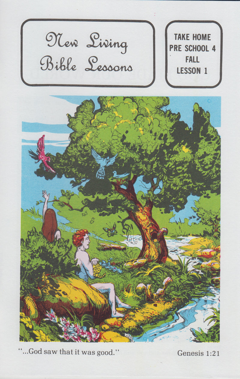 PRESCHOOL 4-1 TH - Stories From Genesis