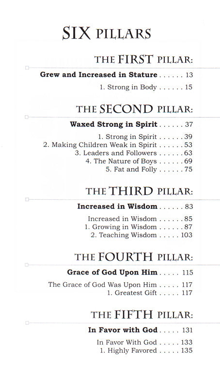 Table of Contents