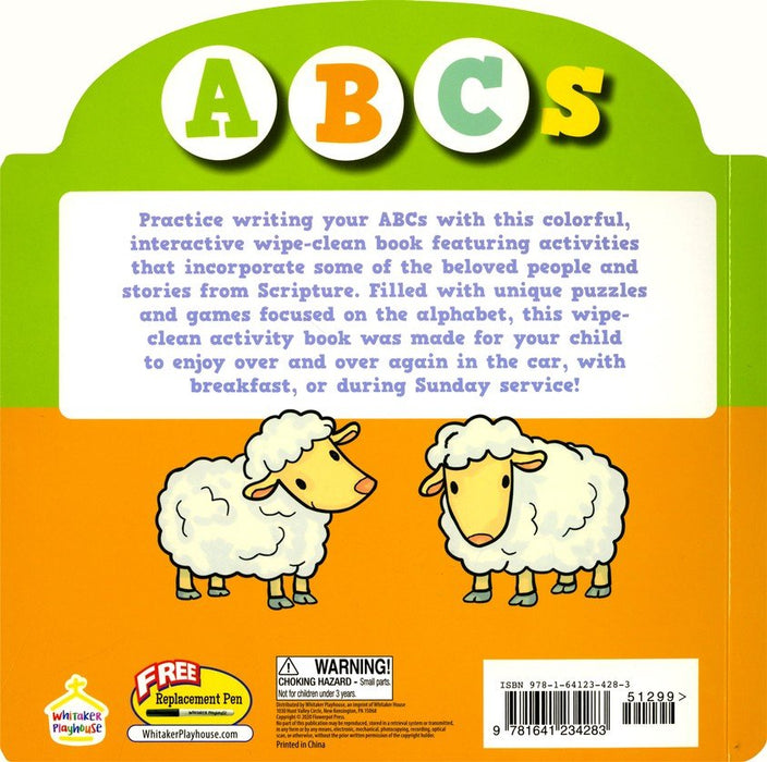 Bible ABC's Wipe-Clean Activity Book