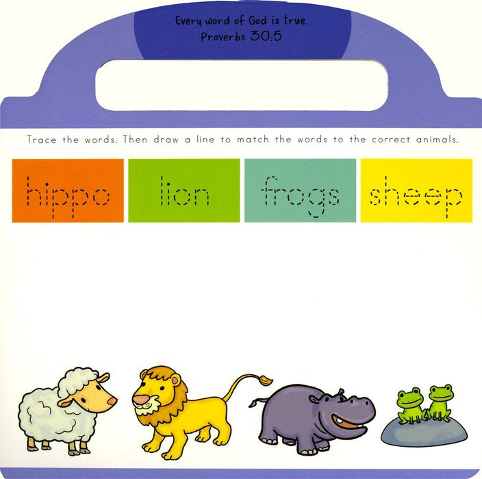 Noah's Animals Wipe-Clean Activity Book