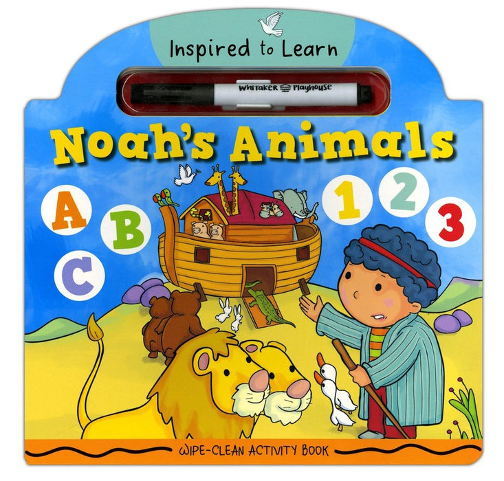 Noah's Animals Wipe-Clean Activity Book
