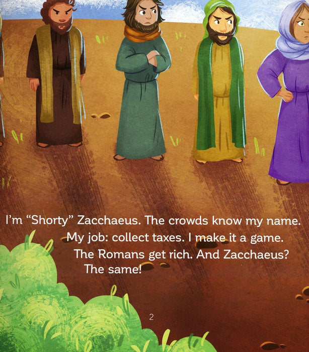 Zacchaeus and Jesus Flipside Stories