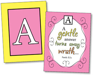 Bible Verse Alphabet Cards