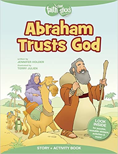 Abraham Trusts God Sticker & Activity Book