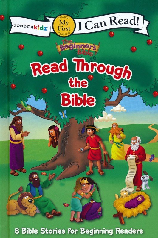 The Beginner's Bible Read Through the Bible: 8 Bible Stories for Beginning Readers