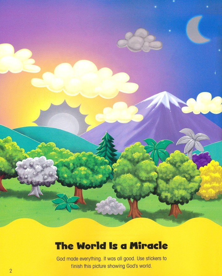 The Beginner's Bible Amazing Miracles of the Bible Sticker & Activity Book