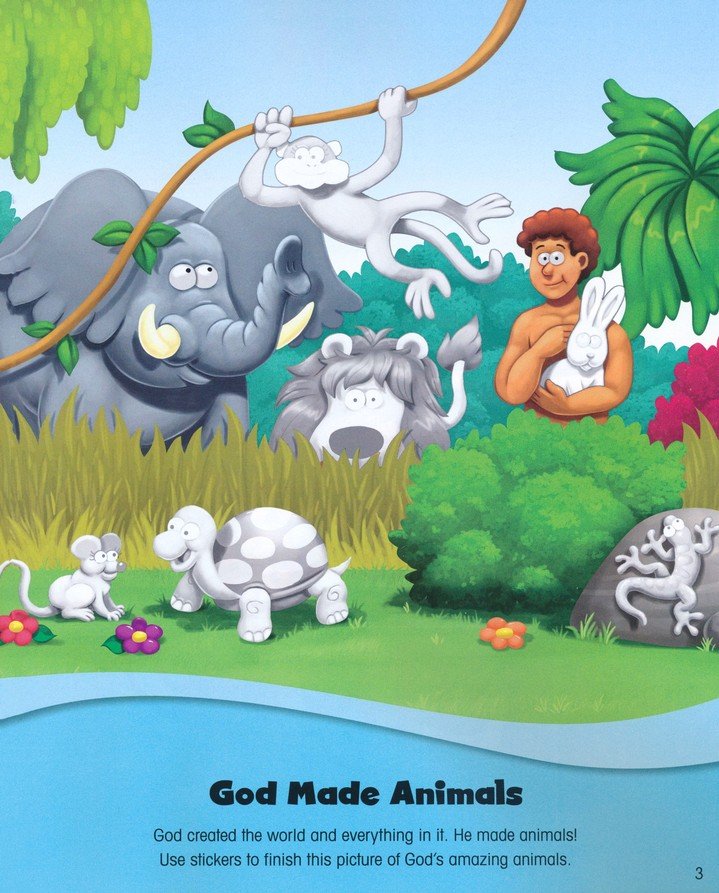 The Beginner's Bible Amazing Miracles of the Bible Sticker & Activity Book