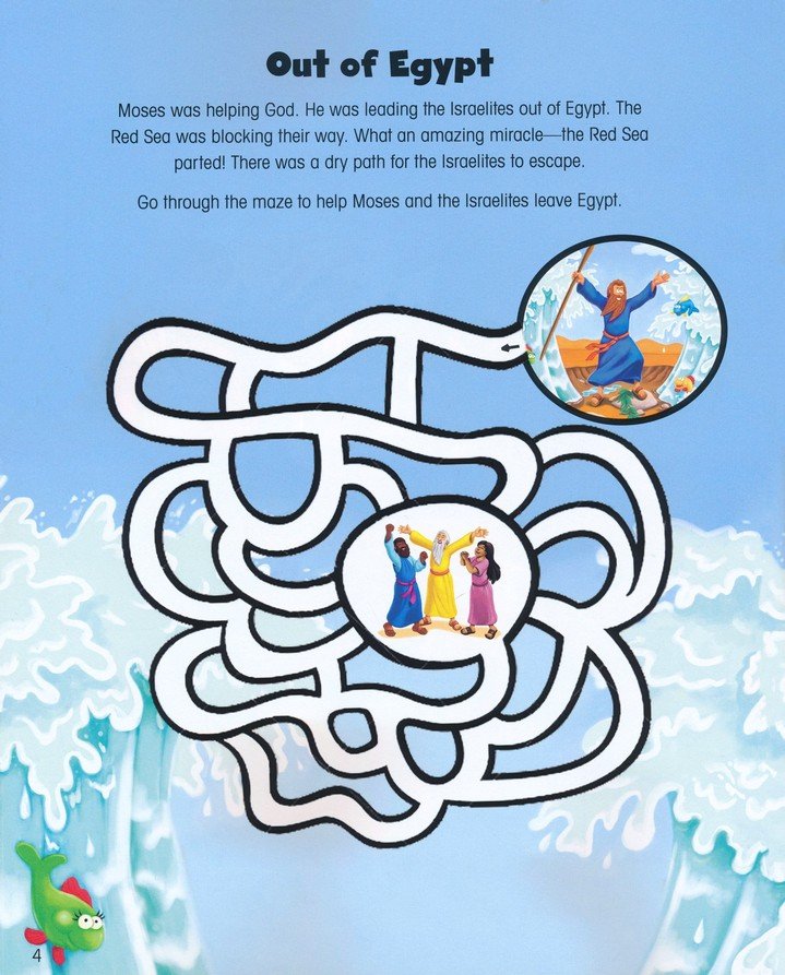 The Beginner's Bible Amazing Miracles of the Bible Sticker & Activity Book