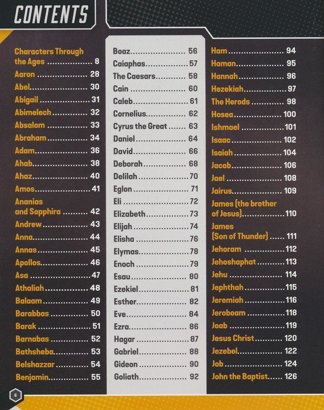 The Ultimate Bible Character Guide