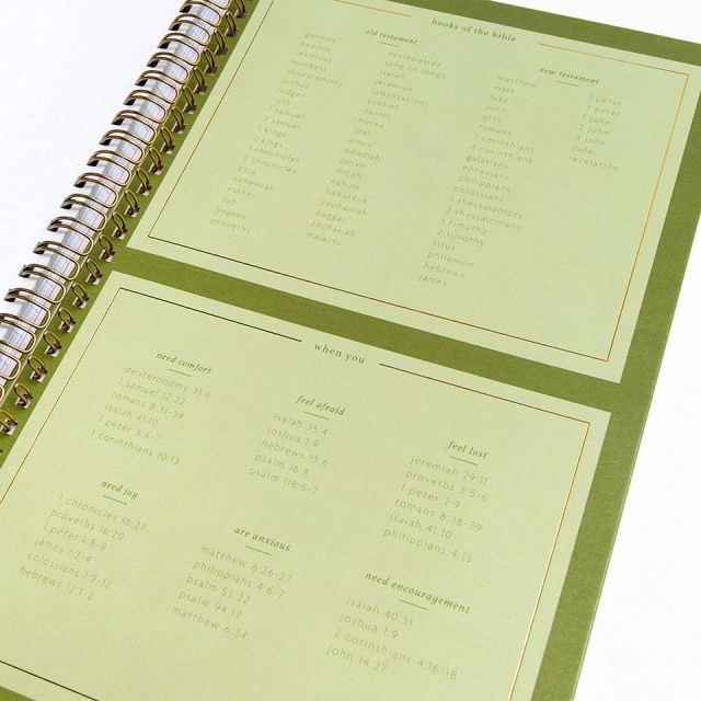 Church Notes Blush Pink Notebook