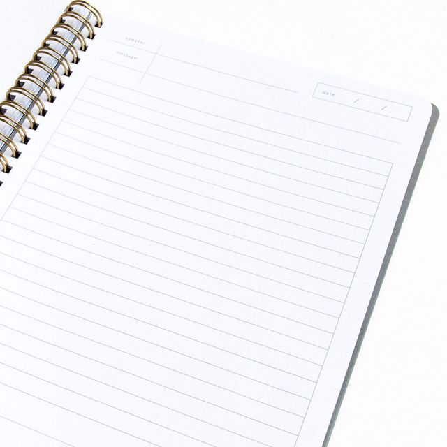 Church Notes Navy Notebook