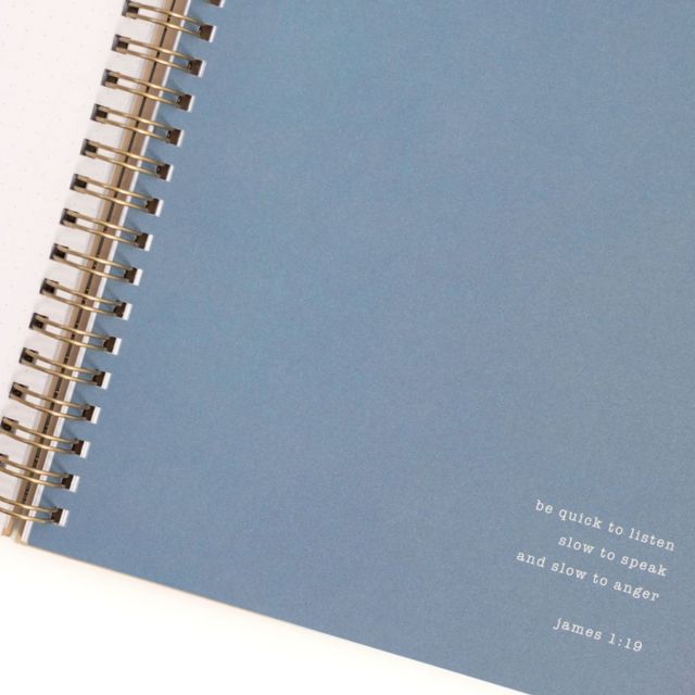 Church Notes Dove Grey Notebook