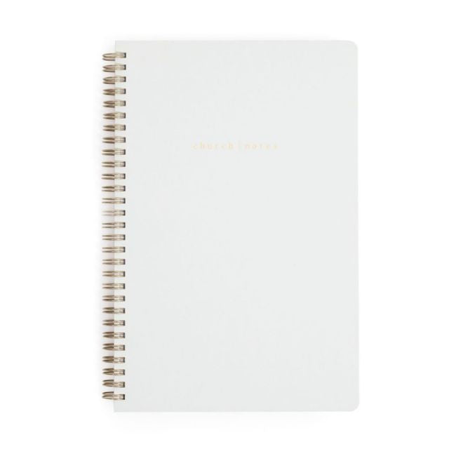 Church Notes Dove Grey Notebook
