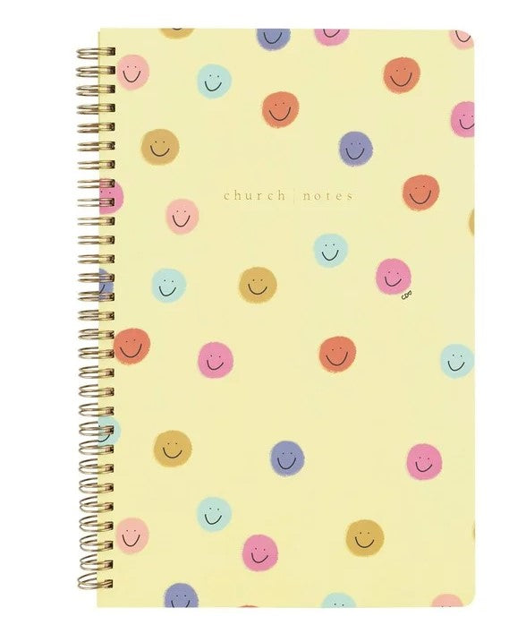 Church Notes Smiley Notebook