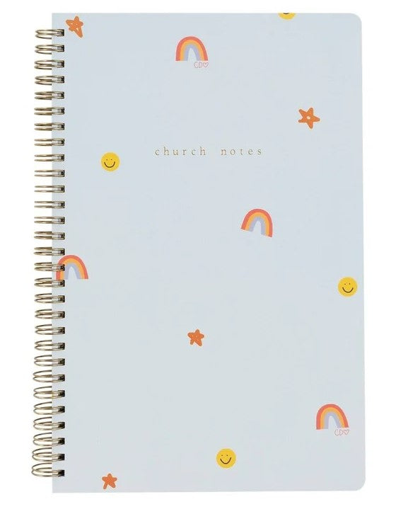Church Notes Happy Icons Notebook