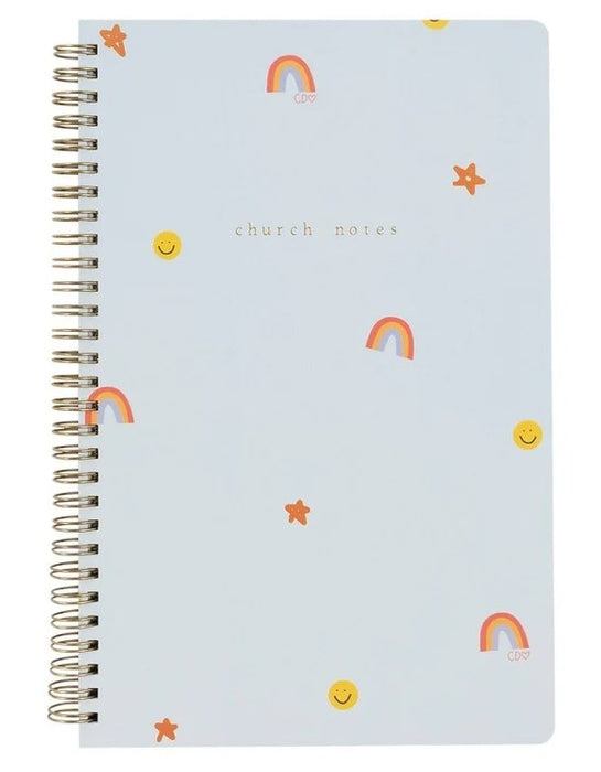 Church Notes Happy Icons Notebook