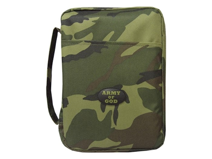 Bible Cover Kids Camo Army of God Large